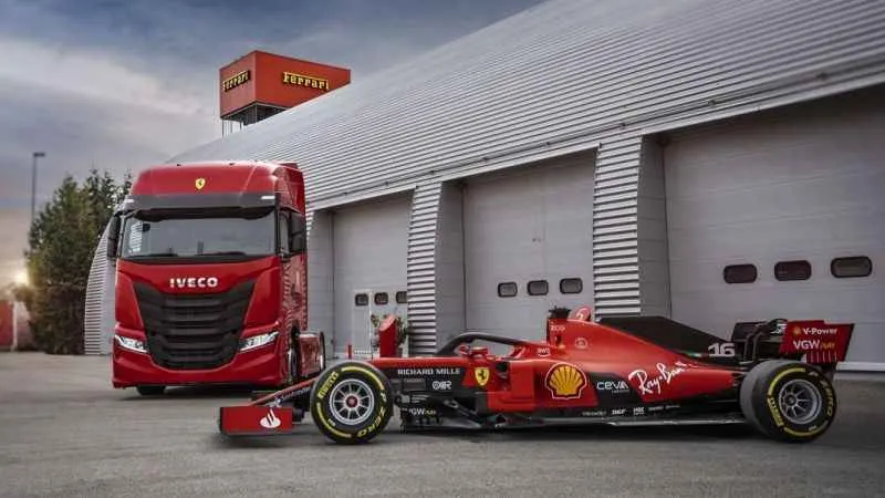 Ferrari, Formula 1 araçlarını dünya şampiyonası yarış pistlerine IVECO S-Way ile taşıyacak