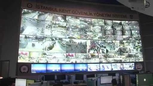 İstanbul yılbaşında 15 bin kamera ile takip edilecek