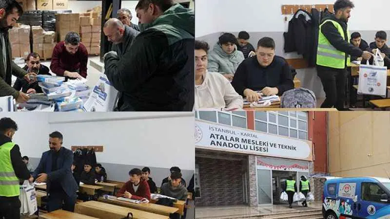 Kartal Belediyesi'nden öğrencilere LGS ve TYT kitap desteği