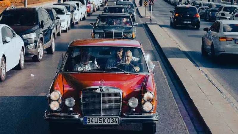 Üsküdar'da klasik otomobil şöleni