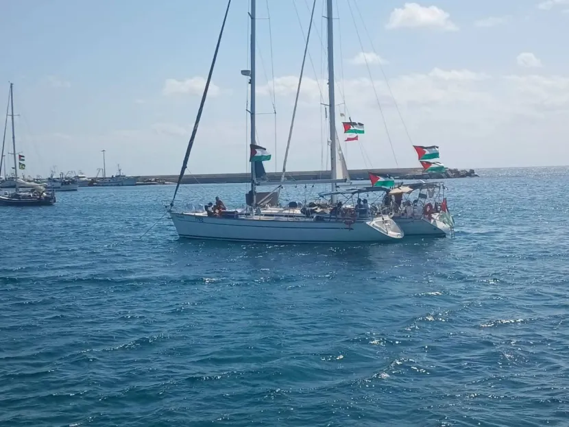 Küresel Sumud Filosu: "13 gemi durduruldu, 30 gemi Gazze yolunda"