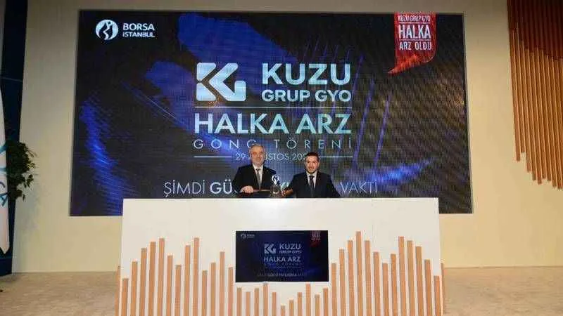 Borsa İstanbul’da gong Kuzugrup Gayrimenkul yatırım ortaklığı için çaldı