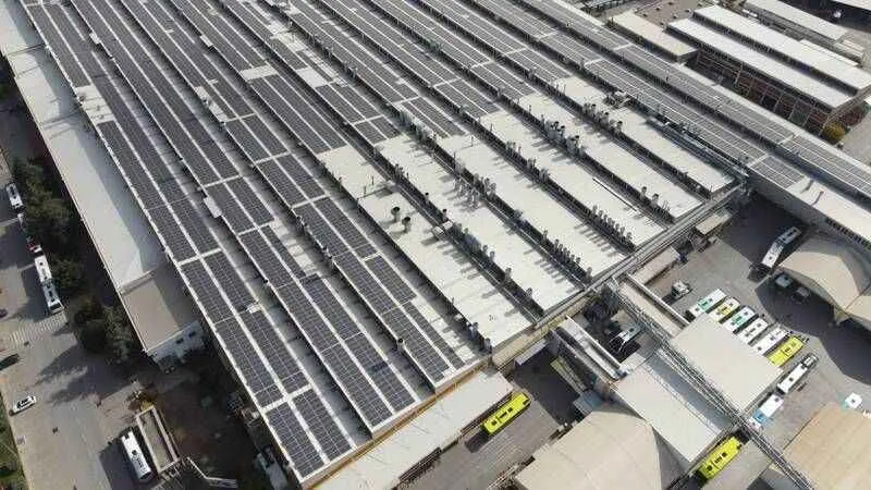 MAN Türkiye, fabrikasında kullandığı elektriğin yüzde 45’ini güneşten alacak 