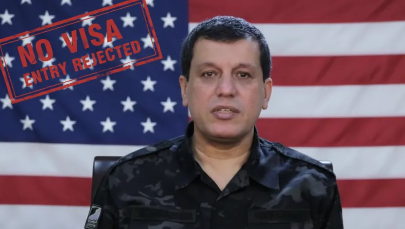 Mazlum Abdi’ye Vize Şoku