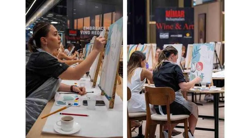 Mimarlar Sanat Atölyesi için Skyland HOM'da buluştu