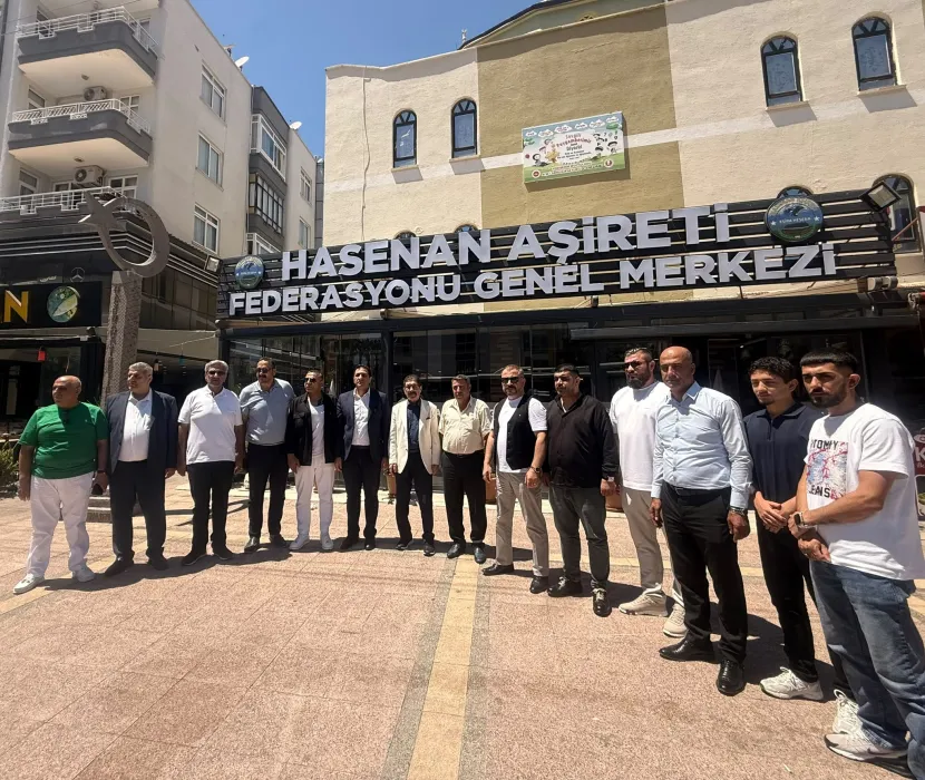 MİSİAD Heyetinden Hasenan Aşireti Federasyonu'na Anlamlı Ziyaret