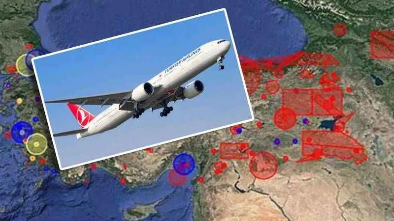 NOTAM NEDİR? Tanımlanamayan cisim tedirgin etti! Türkiye, Gaziantep hava sahasını kapattı..