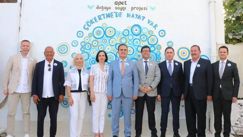 OPET, Doğaya Saygı Projesi kapsamında Çökertme Köyü’ndeki çalışmalarını tamamladı