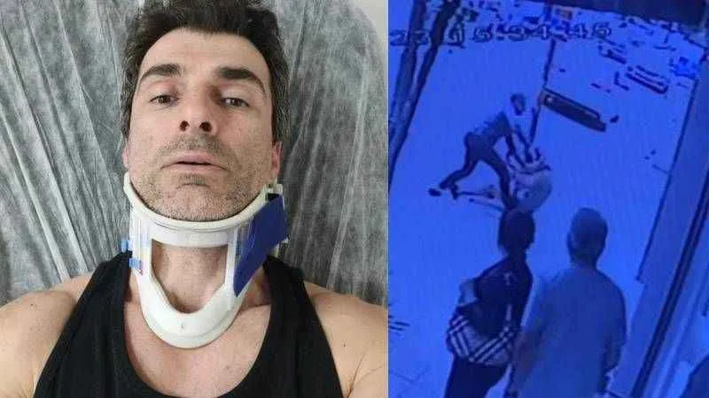 Ünlü oyuncu Özgür Özberk’e maganda şiddeti 