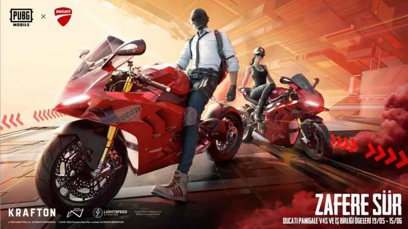 PUBG MOBILE ile Ducati iş birliğine gitti 