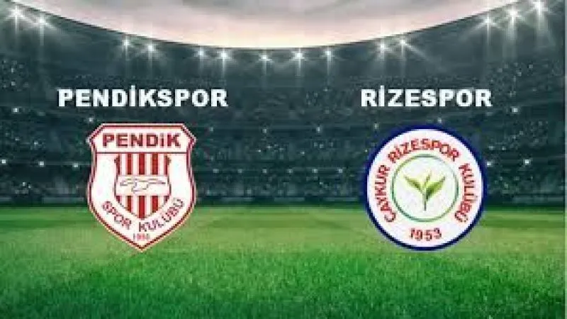 Trendyol Süper Lig: Pendikspor: 2 - Çaykur Rizespor: 1 (Maç sonucu)