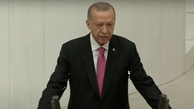 Cumhurbaşkanı Erdoğan TBMM'de yemin etti