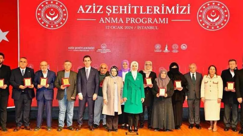 Sancaktepe'de şehitleri anma programı