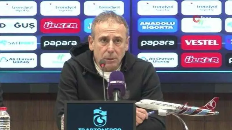 Abdullah Avcı: Bence yediğimiz ilk golde top taca çıkmıştı