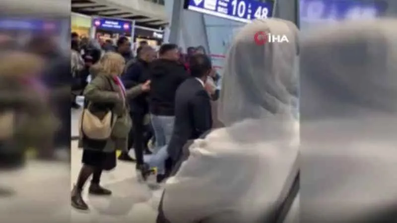 Fransa’da PKK yandaşları havalimanını birbirine kattı: 3 yaralı