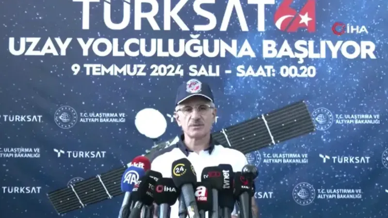 Türksat 6A için geri sayım