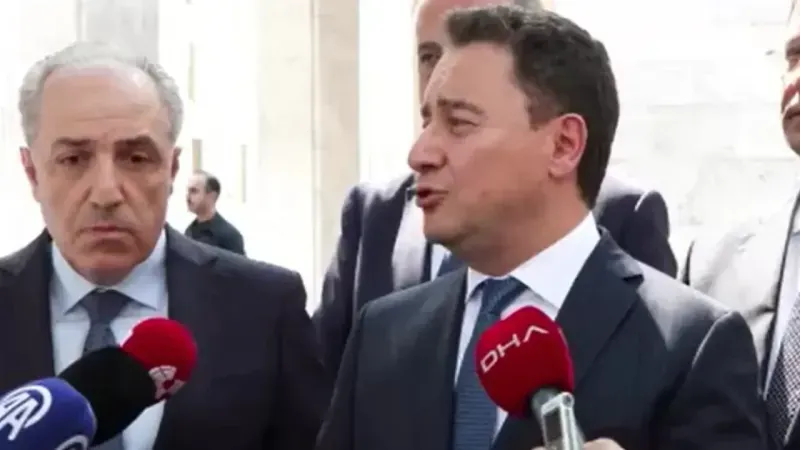 DEVA Partisi Genel Başkanı Babacan, Numan Kurtulmuş'la görüştü