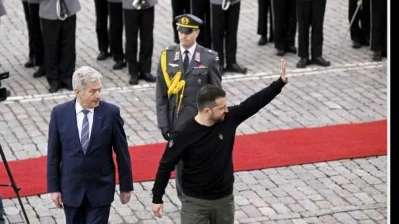 Ukrayna Devlet Başkanı Volodimir Zelenski'den süpriz ziyaret