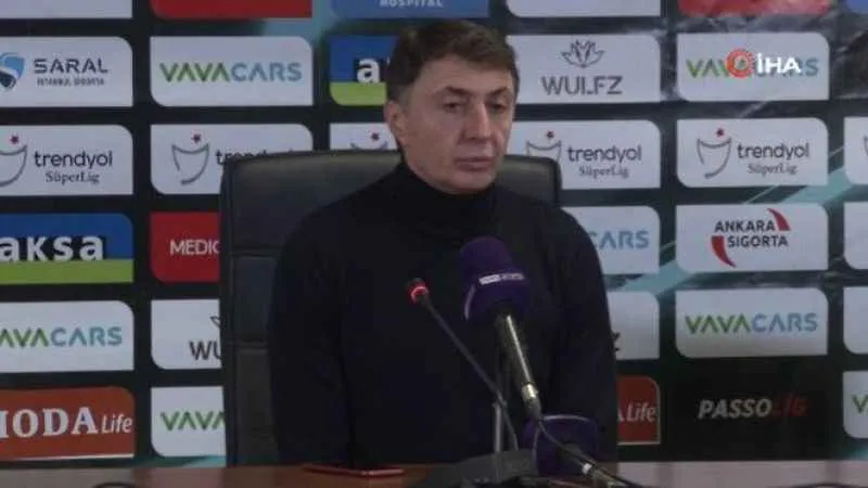 Şota Arveladze: İyi bir maç oldu, mutluyuz