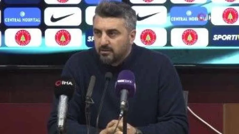 Sinan Kaloğlu: Play-off hattını hedefleyerek sahaya çıkıyoruz
