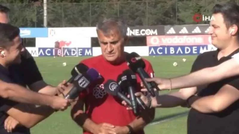 Şenol Güneş: "Beşiktaş olarak bu turu da geçmek istiyoruz"