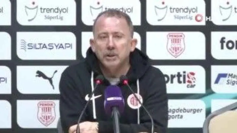 Sergen Yalçın: Müsabaka oynayarak oyunu geliştiriyoruz