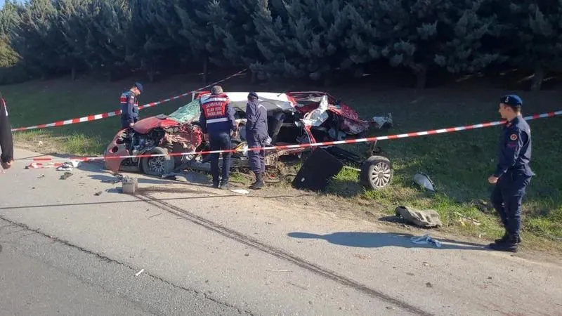 Silivri'de feci kaza: 6 ölü