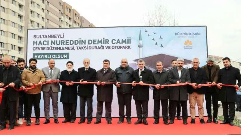 Sultanbeyli'de Hacı Nureddin Demir Camii'nin açılışı yapıldı