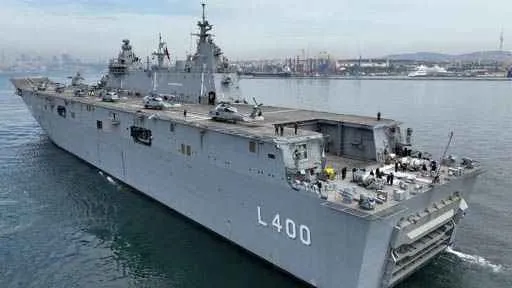 TCG Anadolu Marmara Denizi’nde