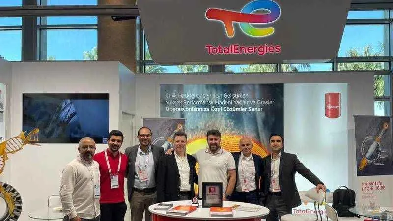 TotalEnergies, son teknoloji greslerini metal haddeleme sektörü ile buluşturdu
