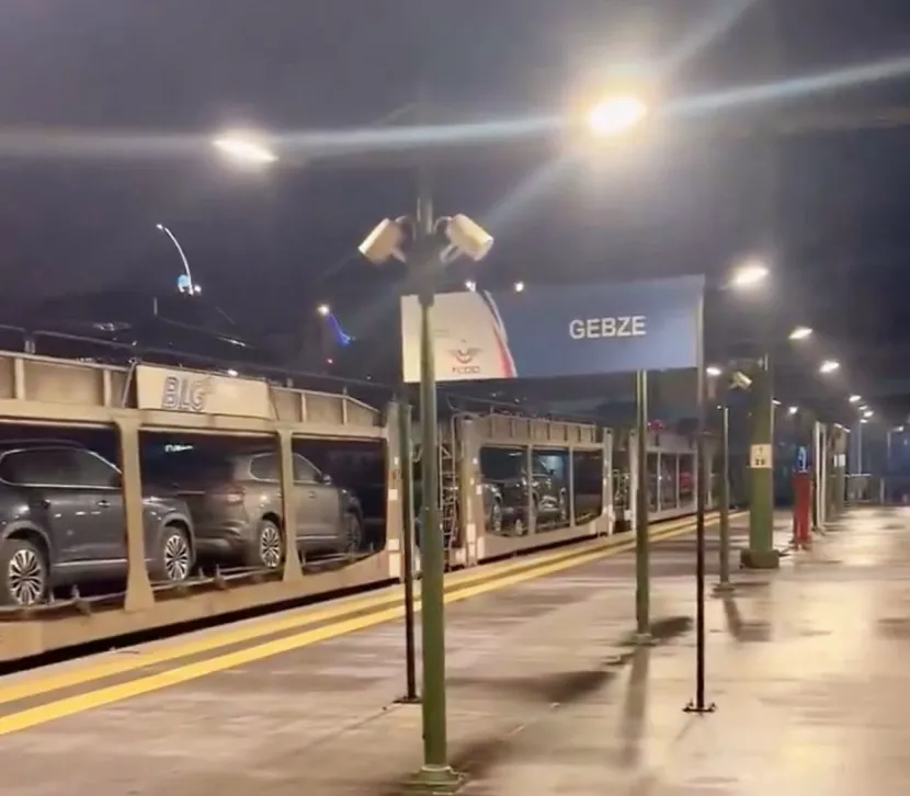 Trenle Avrupa'ya Togg ihracatı