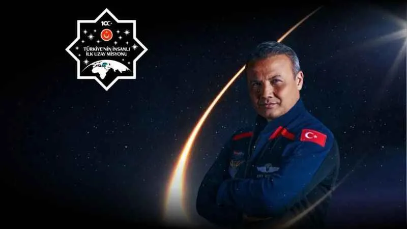 Cumhuriyet tarihinin ilk insanlı uzay görevi meydanlarda izlenebilecek