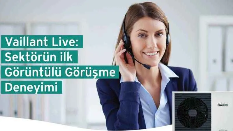 "Vaillant Live ile ısı pompasında yine bir ilk"
