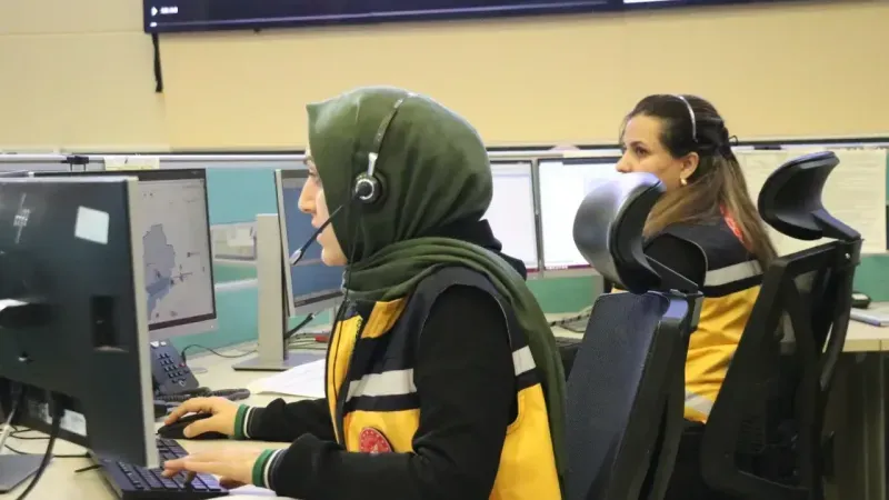 Van’da 112’yi arayan bir kadın cinleri şikayet etti
