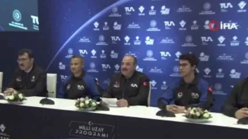 Uzay yolcularımızın uzay ile buluşma zamanı olarak 2023 yılı son çeyreği