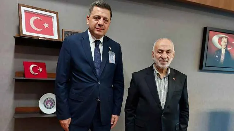 YRP’den istifa ederek AK Partiye geçen İstanbul Milletvekil Suat Pamukçu’ya ziyaret