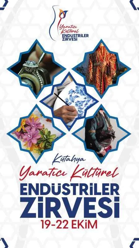 Kütahya Yaratıcı Kültürel Endüstriler Zirvesi 19 Ekim’de Başlıyor 