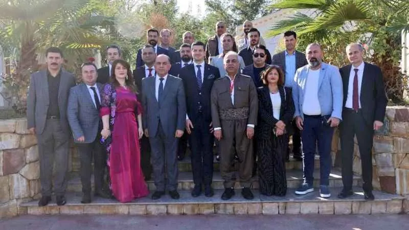 USİAD Başkanı Kılıç, Barzani Yardım Vakfı Başkanı Ahmed'i ziyaret etti