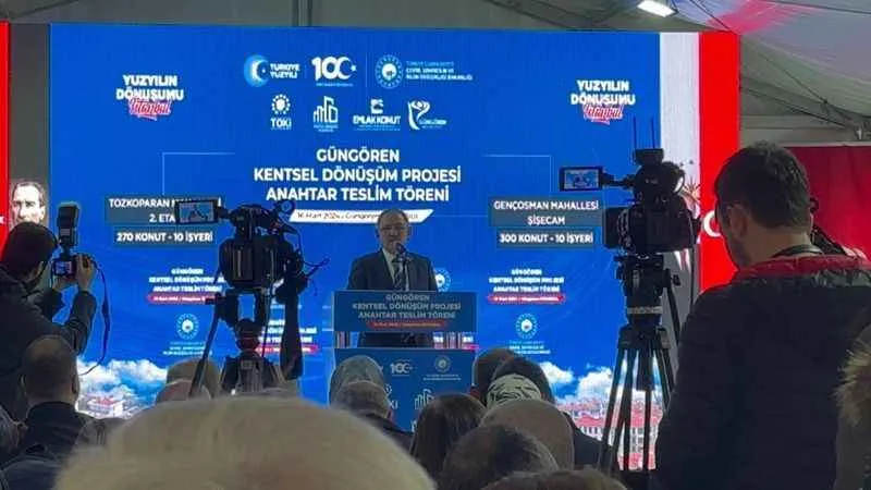 TOKİ Şişecam Konutları’nın anahtar teslimi yapıldı