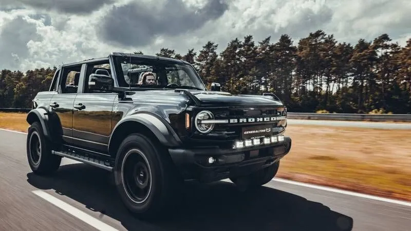 Yeni Ford Bronco General Tire Off-Road Lastikleri ile donatılıyor 