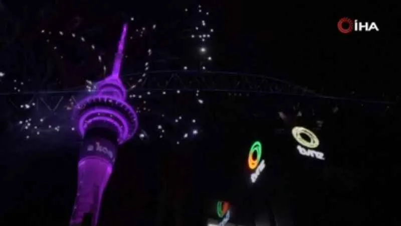 Yeni Zelanda 2024 yılına "Merhaba” dedi