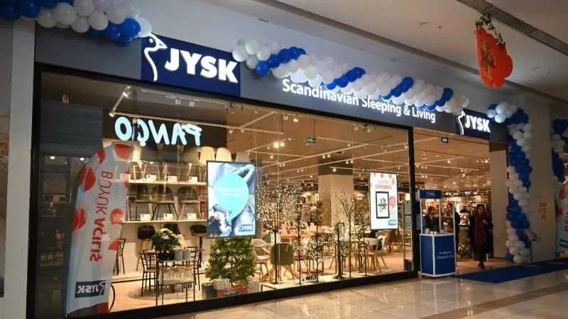 JYSK'den doğrudan yatırım ile üçüncü mağaza